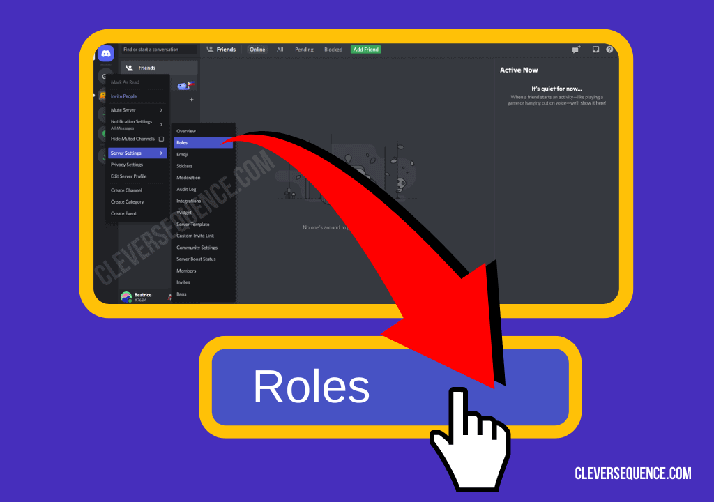 Look for the option labeled Roles on the leftsided menu how to give roles on discord mobile