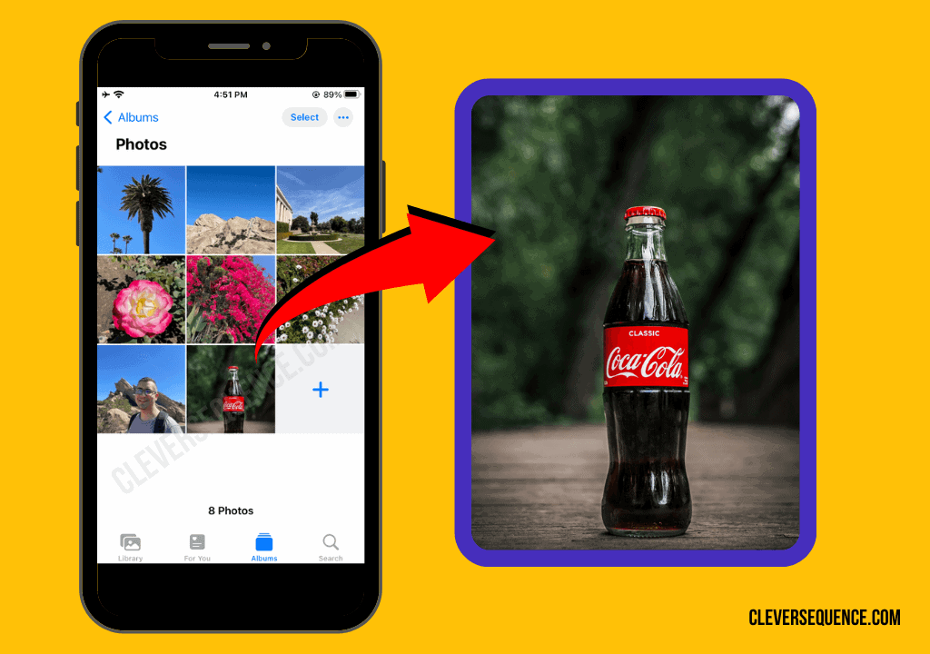 Open the Photos app on your iPhone Find the photo you want to blur