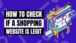 how to know if a shopping website is legit