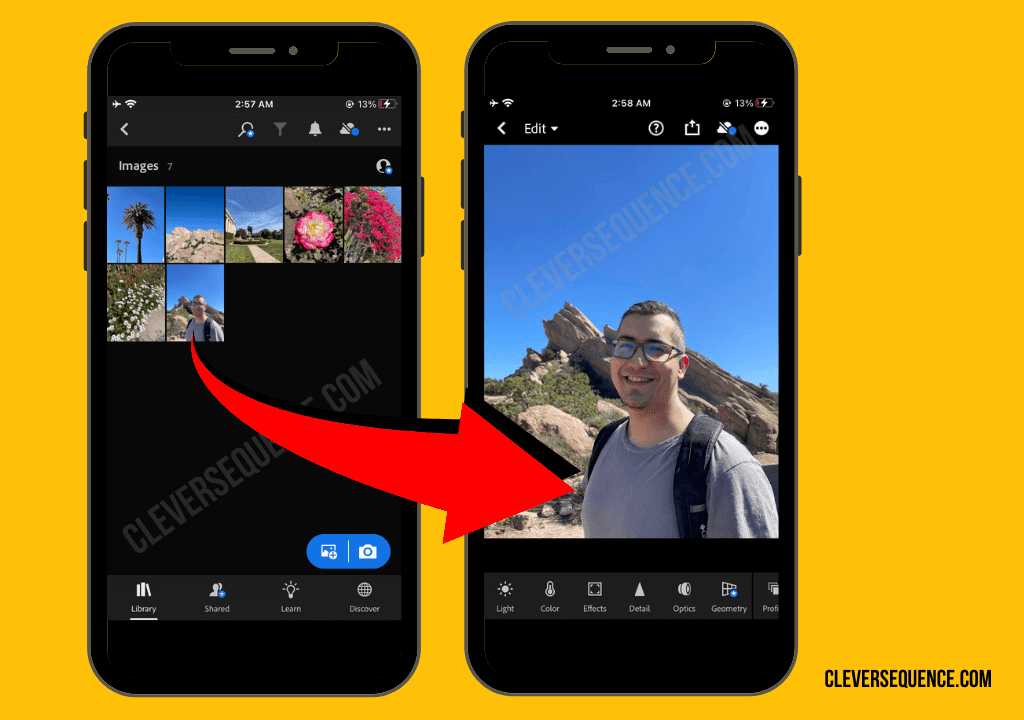 Find the image you want to unblur how to make a blurry picture clear online