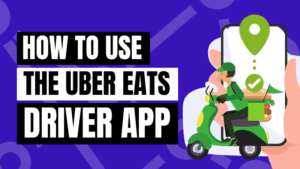 how to use uber eats driver app