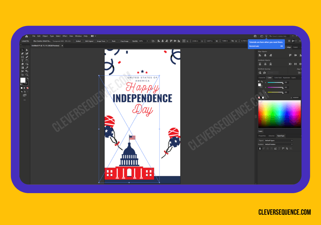 Open Illustrator and the project you need to complete twitch mobile subscribe