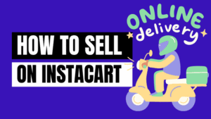 How to Sell on Instacart food delivery motorcycle