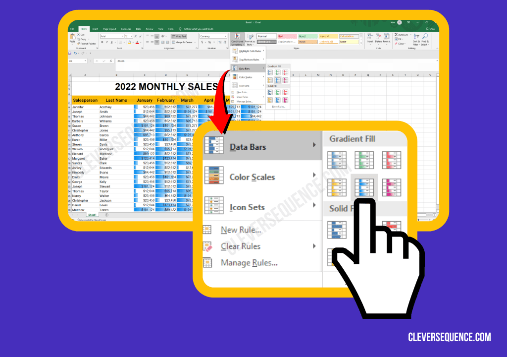 Highlight the Relationships of the Cells Values How to Highlight Cells in Excel Based on Value